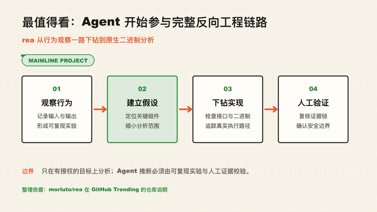 rea 从行为观察到人工验证的反向工程流程